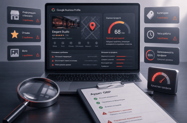 Аудит Google Business Profile (GBP)