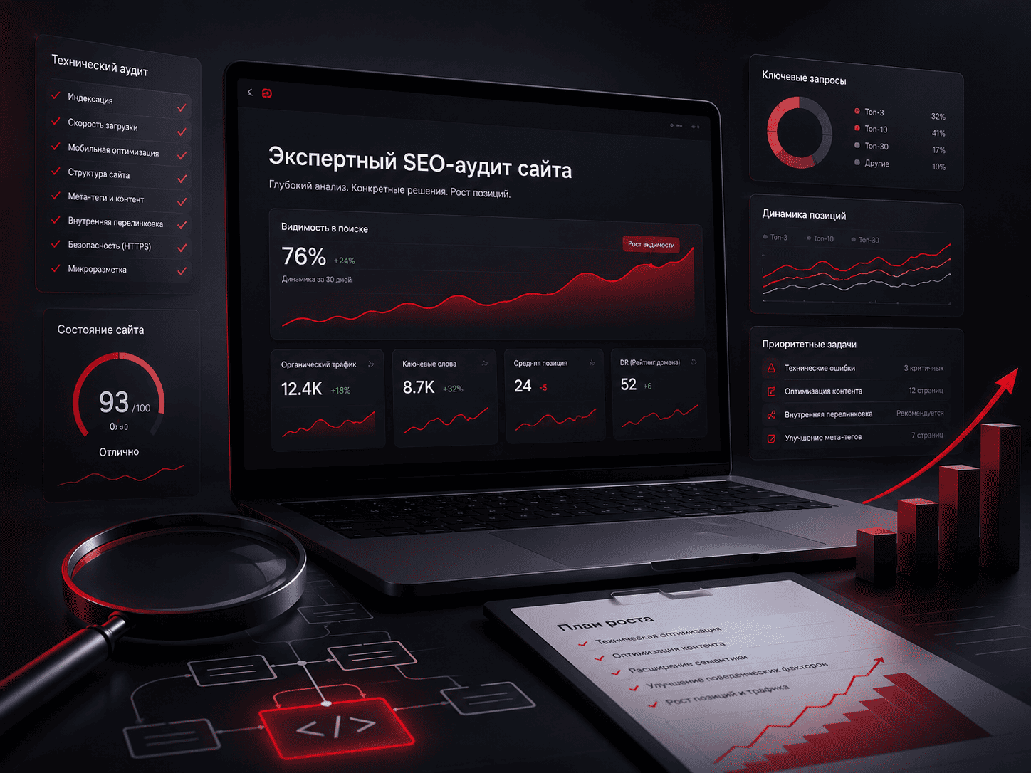 Экспертный SEO-аудит сайта